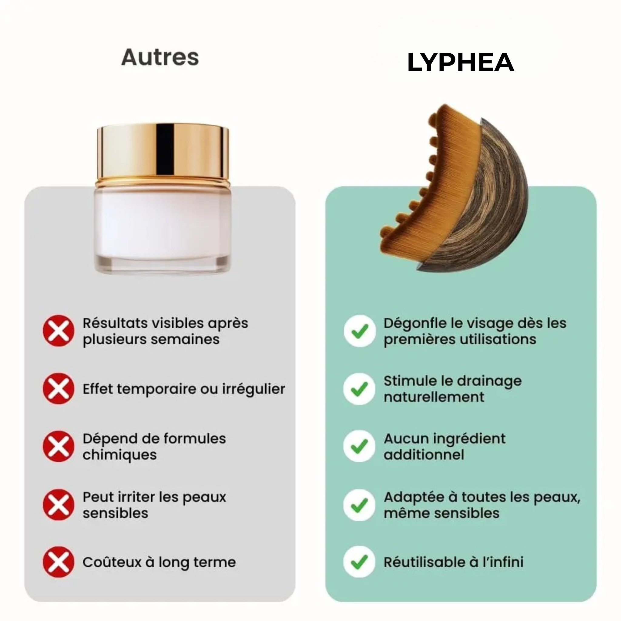 Brosse Lymphatique Visage